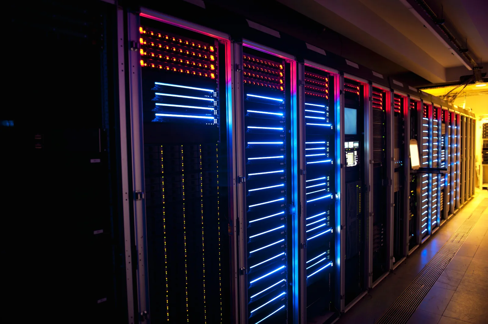 Data center infrastructure supporting sewer flow monitoring and hydraulic model calibration data